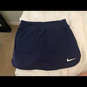 Nike Dri Fit Navy Tennis Skort